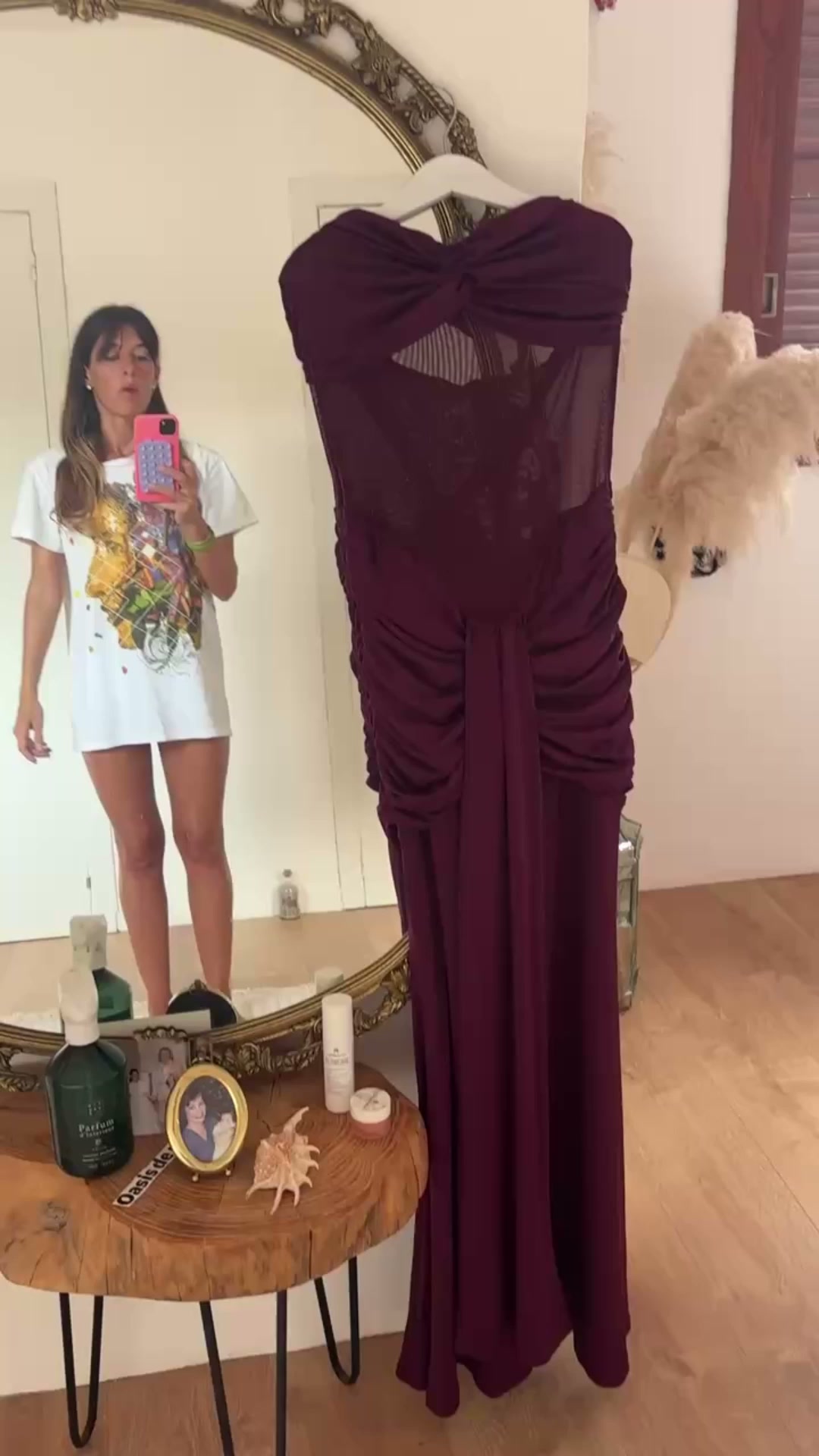 Me preguntaron por el pendiente, no por el vestido