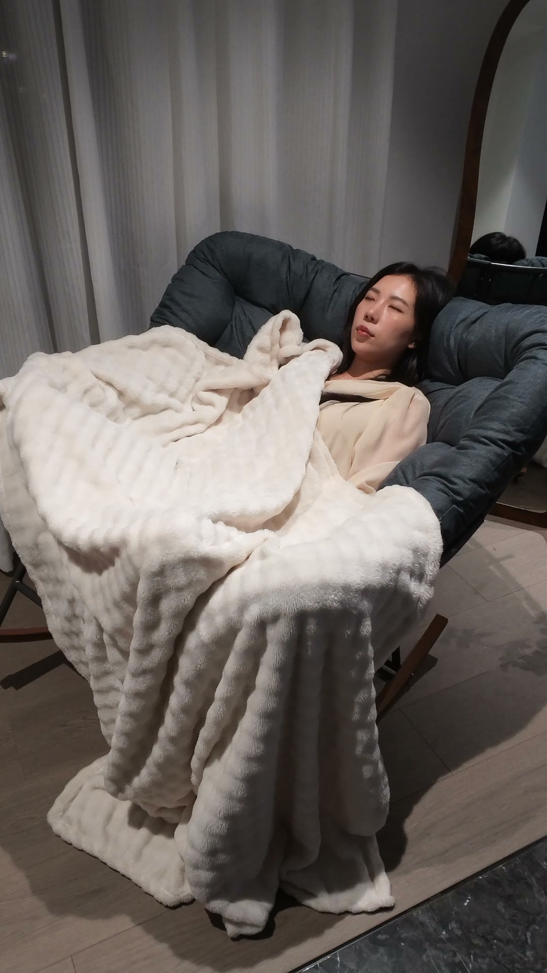 Oversized Cozy Rocking Chair — On Sale Now