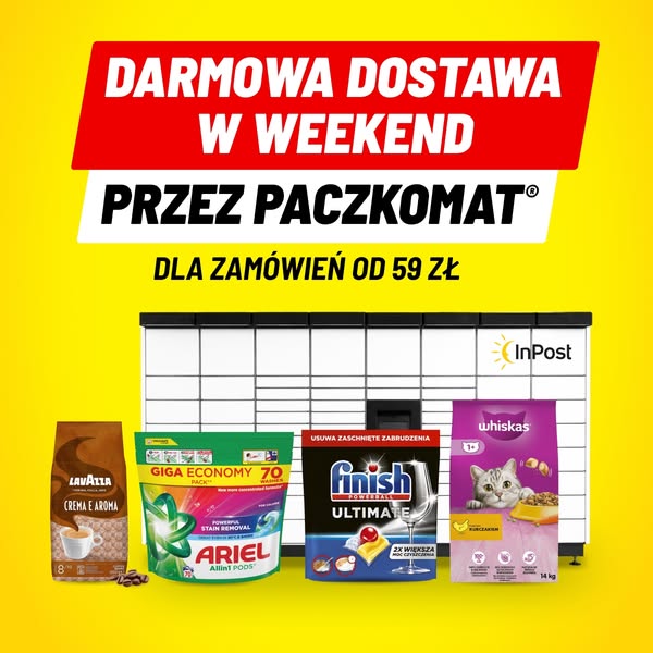 Darmowa dostawa od 459zł!