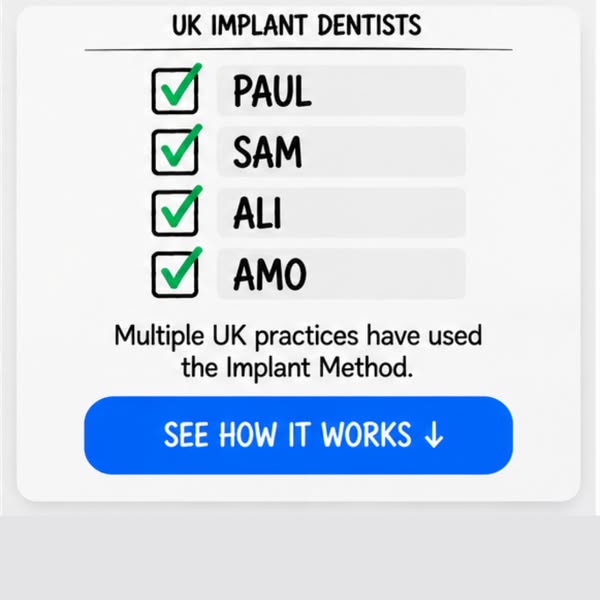[dentists] get 3-5 new implant patients per month