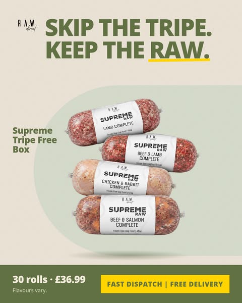 Supreme Tripe Free Box — 30 rolls for £36.99