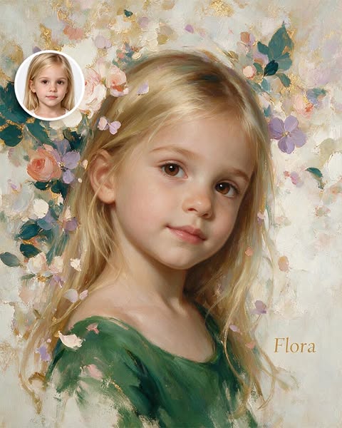 Blossom Soul Portrait