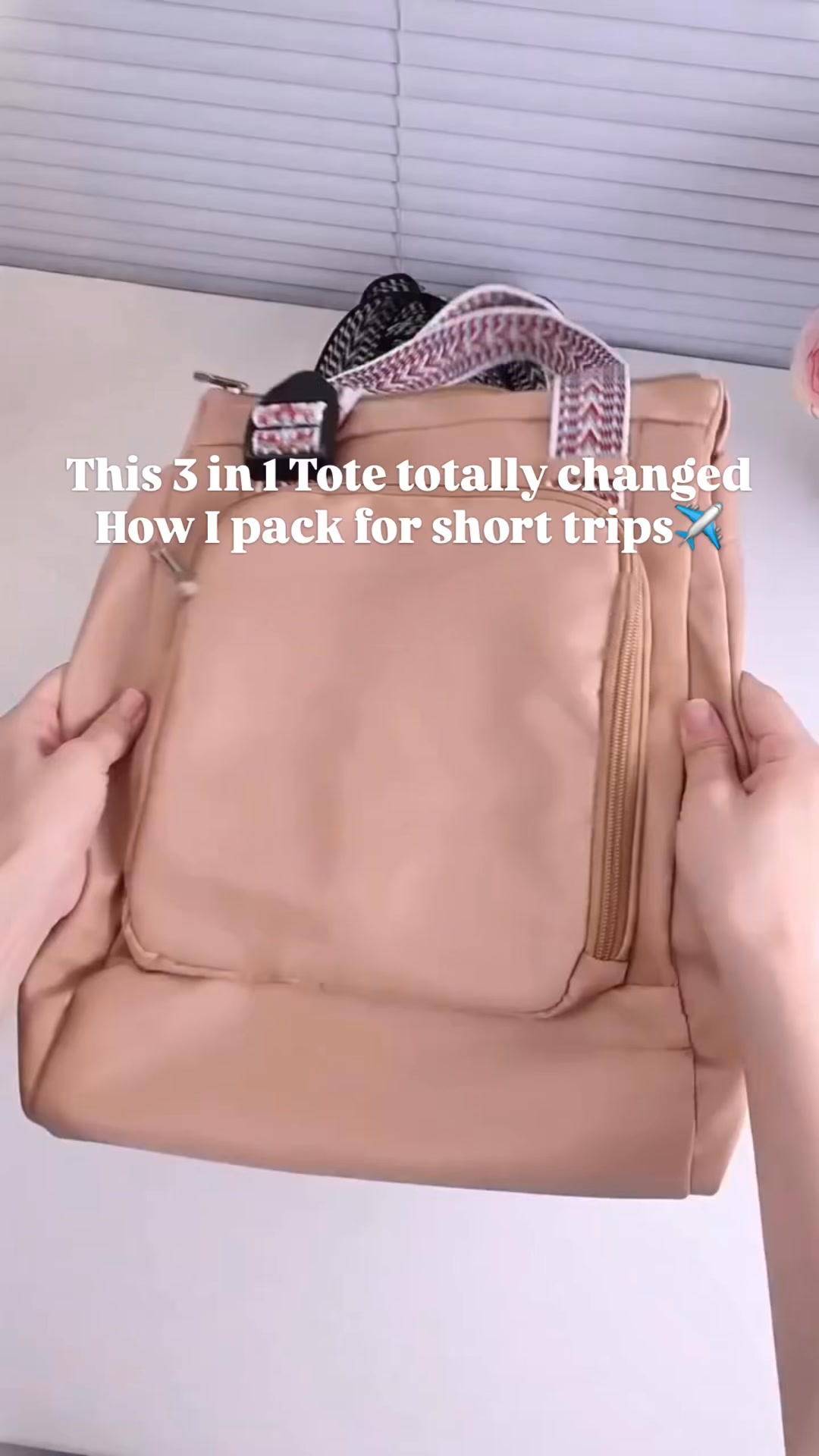 3-in1ersatile Tote Bag