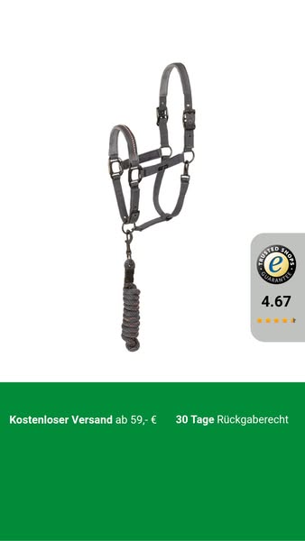 ANKY Halfterset Stones Steel Grey