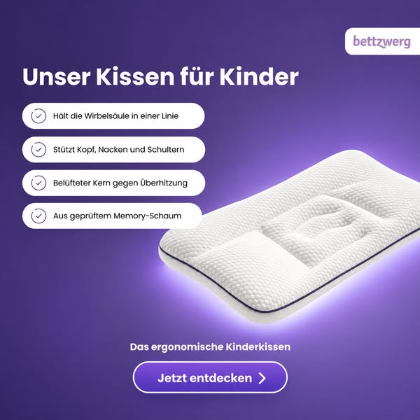 Das Kinderkissen, das mitwächst.