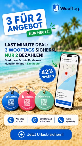 3-für-2 Urlaubs-Deal – Nur Heute!