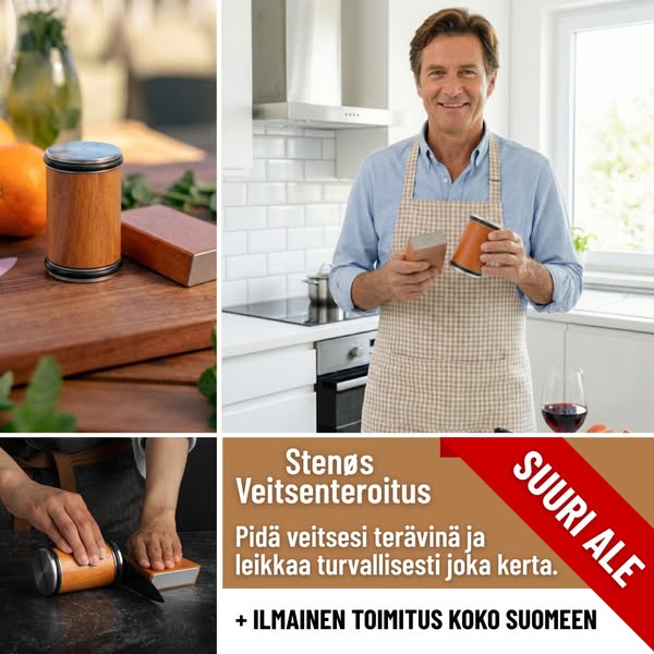 Tylsät veitset? Eivät enää.
