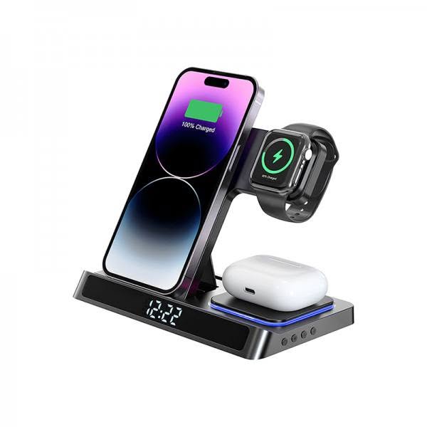 WiWU 5 in 1 Power Air Wireless Charging Station 15W (W006)