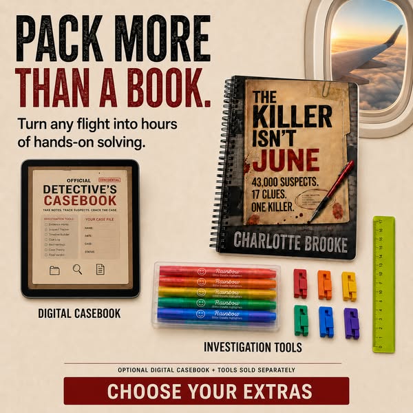 43,000 Suspects. 17 Clues. Get Your Copy
