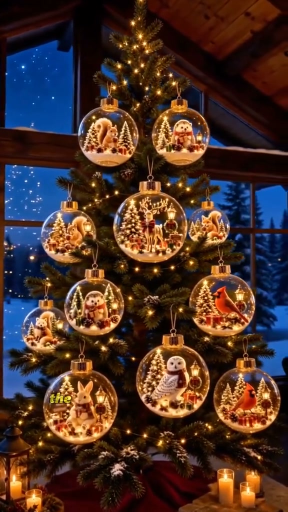 Instantly adds festive charm to your tree or mantel