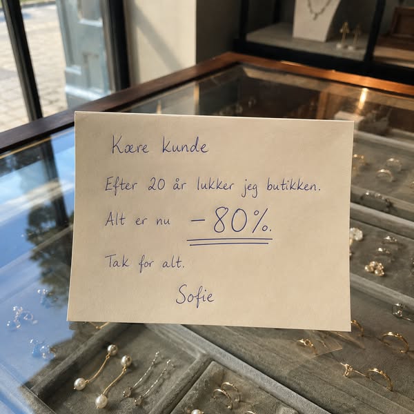 Alt skal væk — 80%.