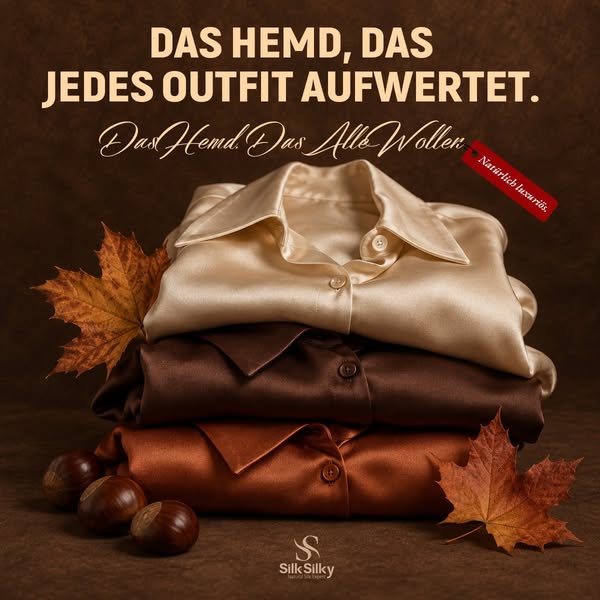 GOTS-zertifizierte Bio-Seidenkleidung
