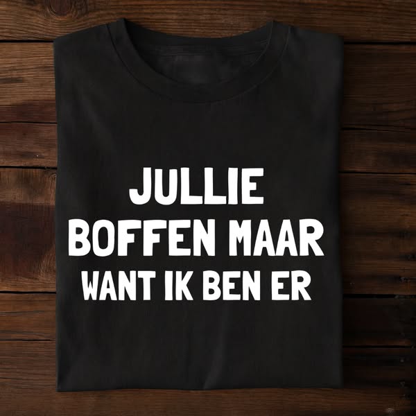 Ook als trui, mok en pet verkrijgbaar.