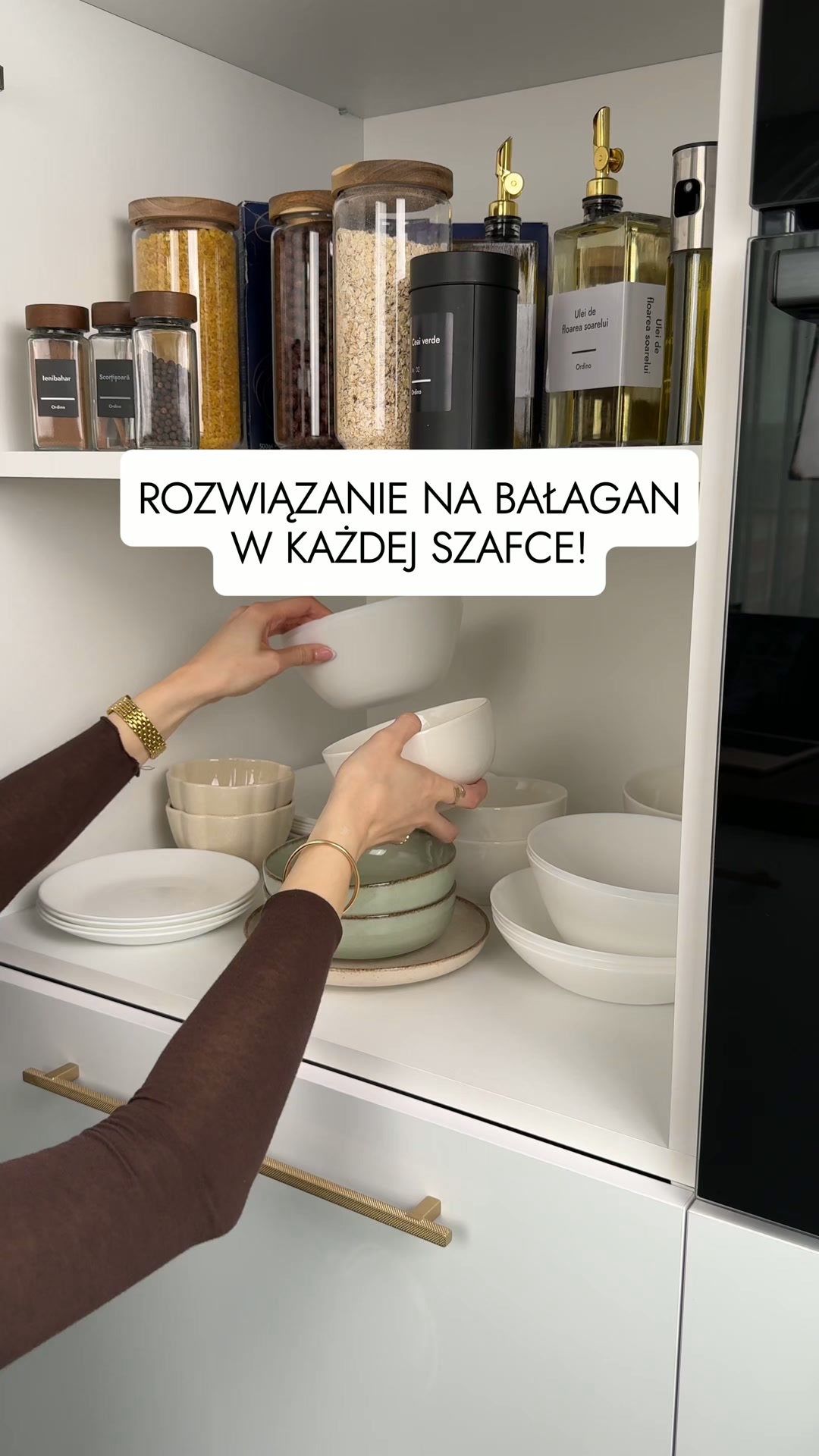 Wysuwane szuflady do szafki