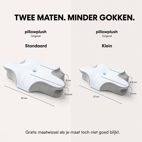 Kies de maat die beter bij jou past