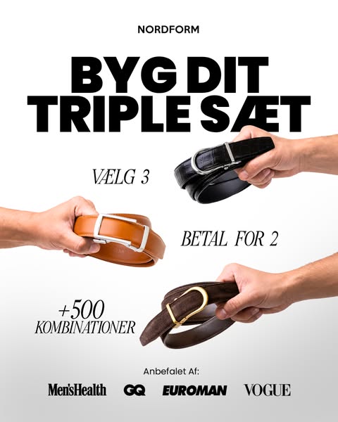 Design dit sæt og spar 33%