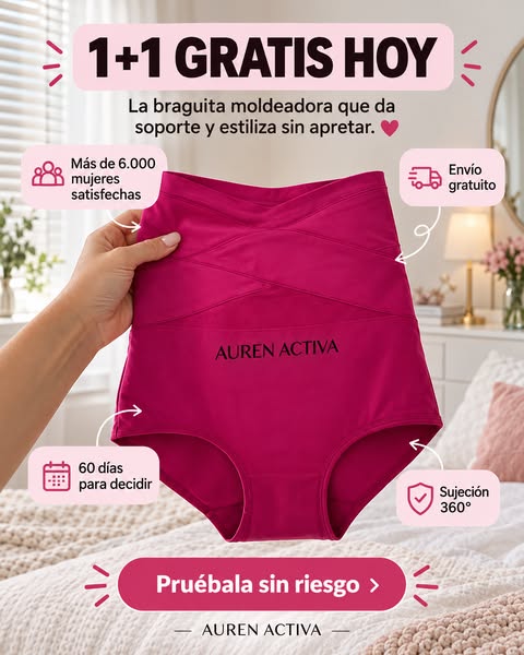 Más sujeción. Más comodidad. Más confianza