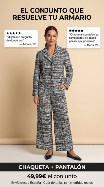 El conjunto que resuelve tu armario — 49,99€