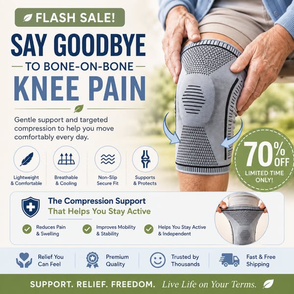 Seniors Everywhere Love These Knee Sleeves