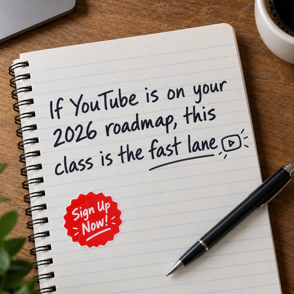 NEW YouTube Masterclass For Women