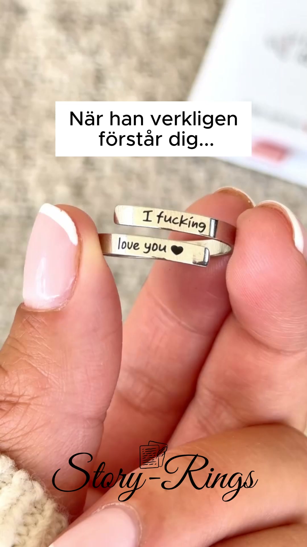 Säg det med en ring
