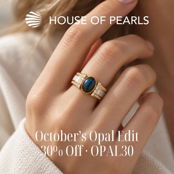 October Opal Ring — 30% Off