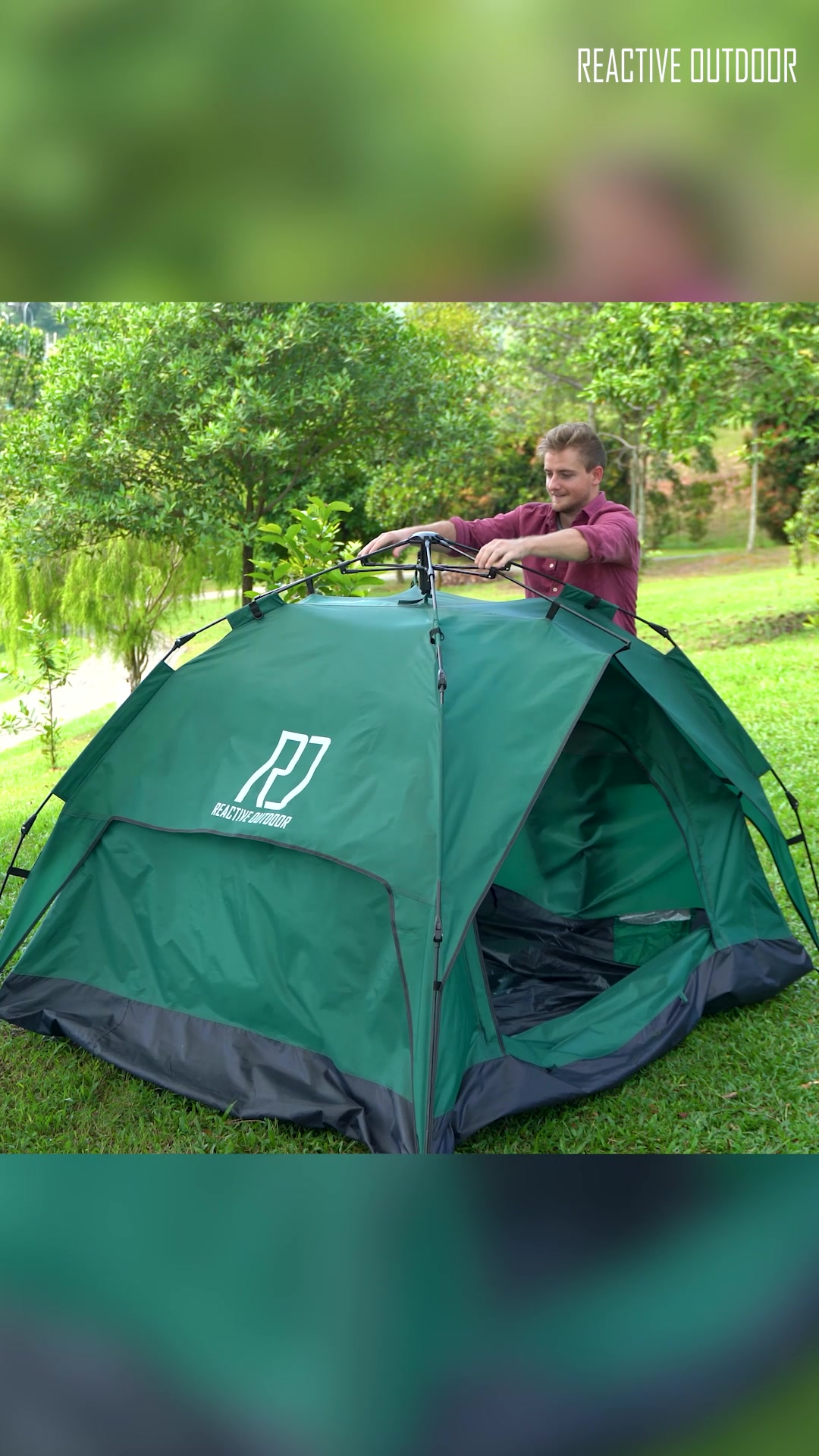 Amazing 3 Seconds Fast Setup Tent!