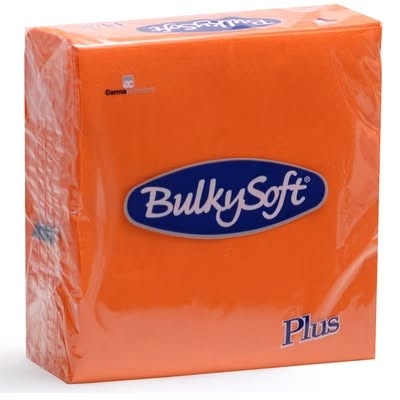 tovagliolo in carta 2 veli 38x38 arancio 40pz