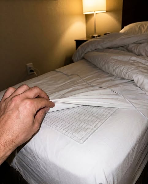 Il "lenzuolo strano" nell'hotel a 5 stelle