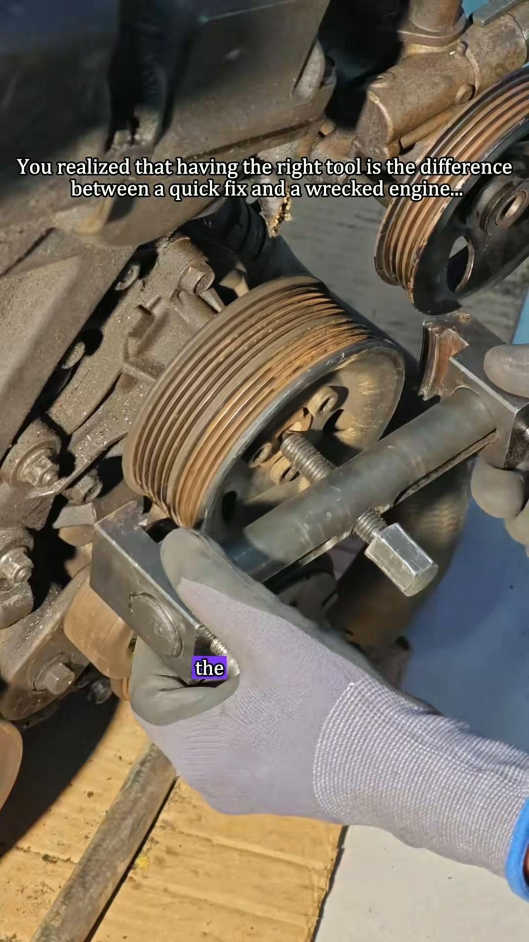 The Pulley Removal Tool Every Garage Needs
