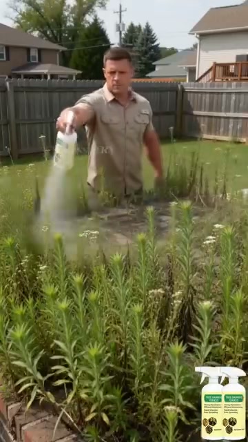 Fast-Acting Weed Killer Spray