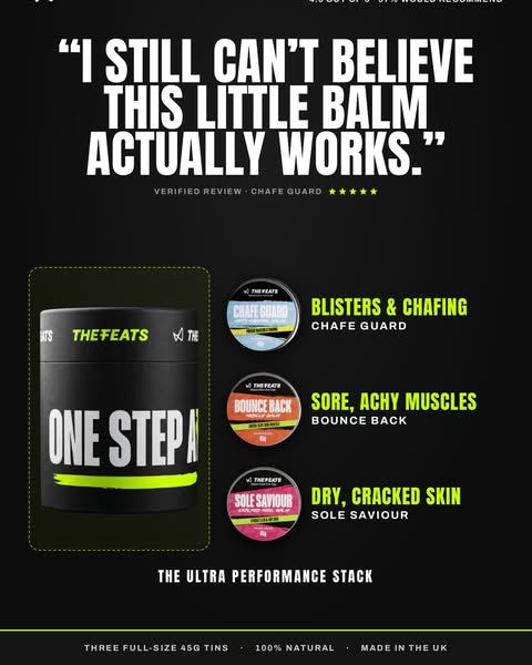 The Ultra Performance Stack Foot Care Set