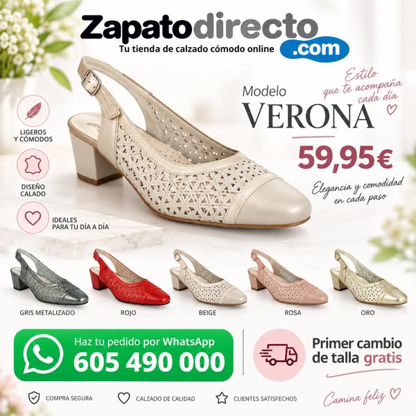 Zapatos cómodos piel | Calidad Precio|Tienda Online especializada