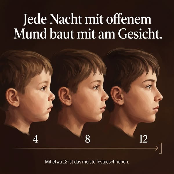 Schluss mit Schnarchen. Schütz sein Gesicht.