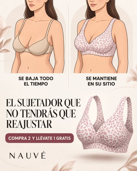 ¿Un sujetador push-up sin aros?