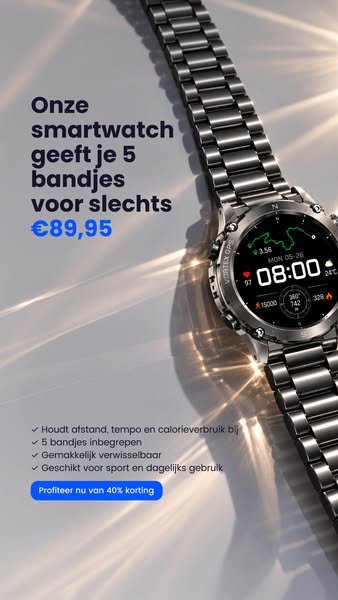 Actie! Nu met 30% korting!