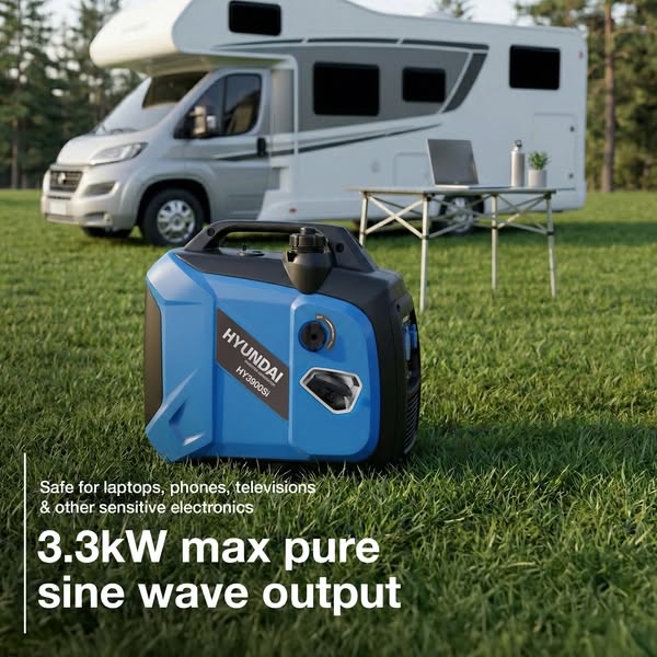 3.3kW Inverter Generator – Hyundai HY3900Si