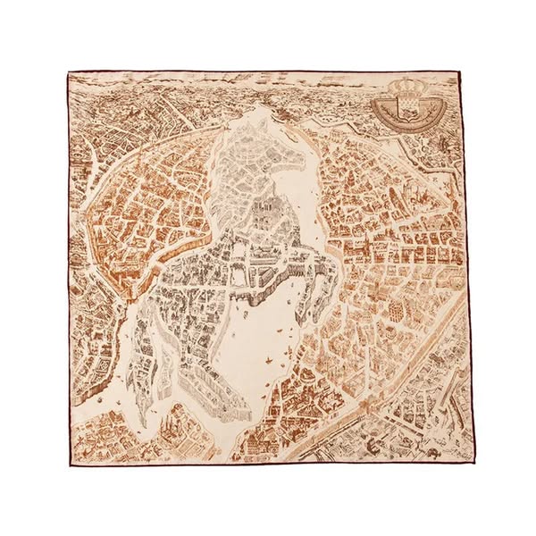 Boisgelin - Simple Map Scarf