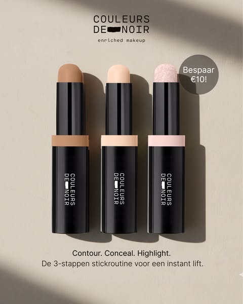 Bespaar €10 op jouw glow-routine.
De 3 essentials voor een natuurlijke glow.
Clean, voedend en getest voor gevoelige huid.
