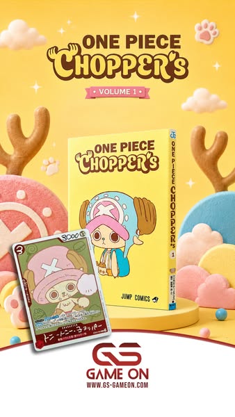 One Piece – Chopper's Vol.1 + Carta Promo Tony Tony Chopper (JAP)
