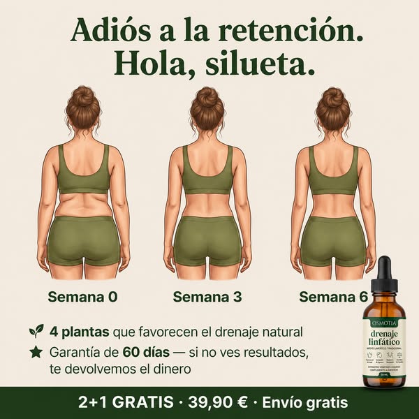 Hinchazón, pesadez… tu cuerpo merece algo mejor.