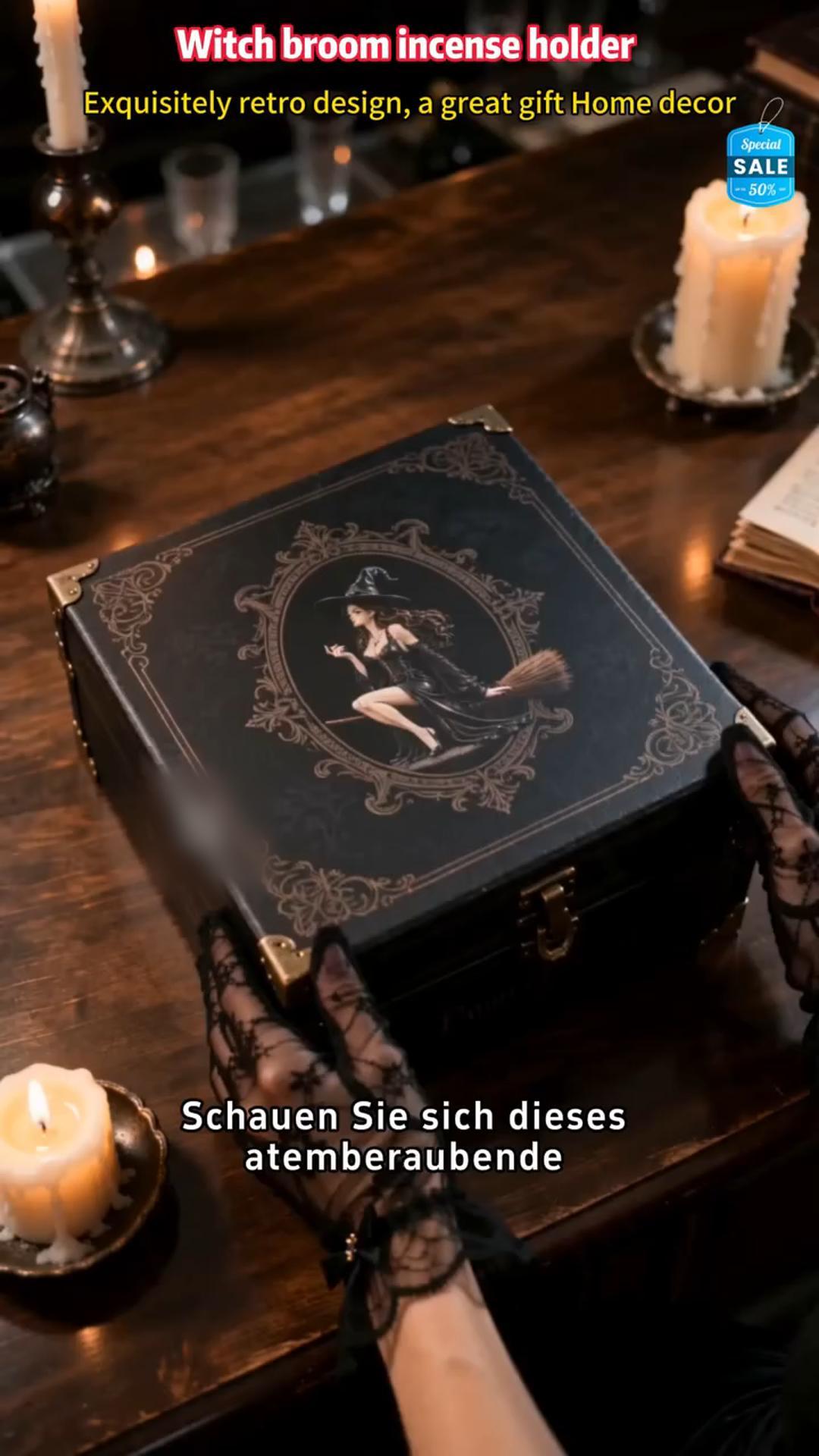 Moment mal … zaubert diese Hexe gerade wirklich?