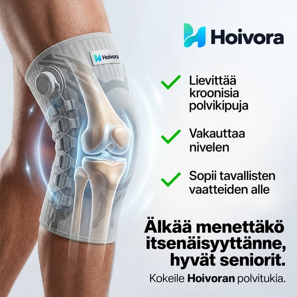 Polvikipuja tai nivelrikkoa?