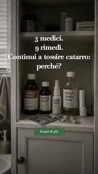 Un altro medico. Un altro rimedio. Lo stesso muco.