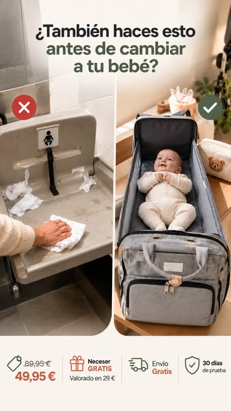 NiuNest™ | Mochila Cuna de Viaje