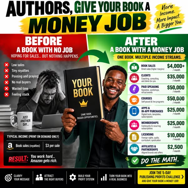 Your book is jobless on KDP - doing nothing