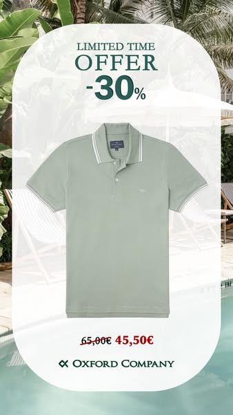 Polo Κοντό Μανίκι Regular Fit Πράσινο