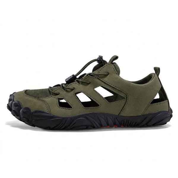 OpenStep — Closed-Toe Trail Sandal with Quick Lace