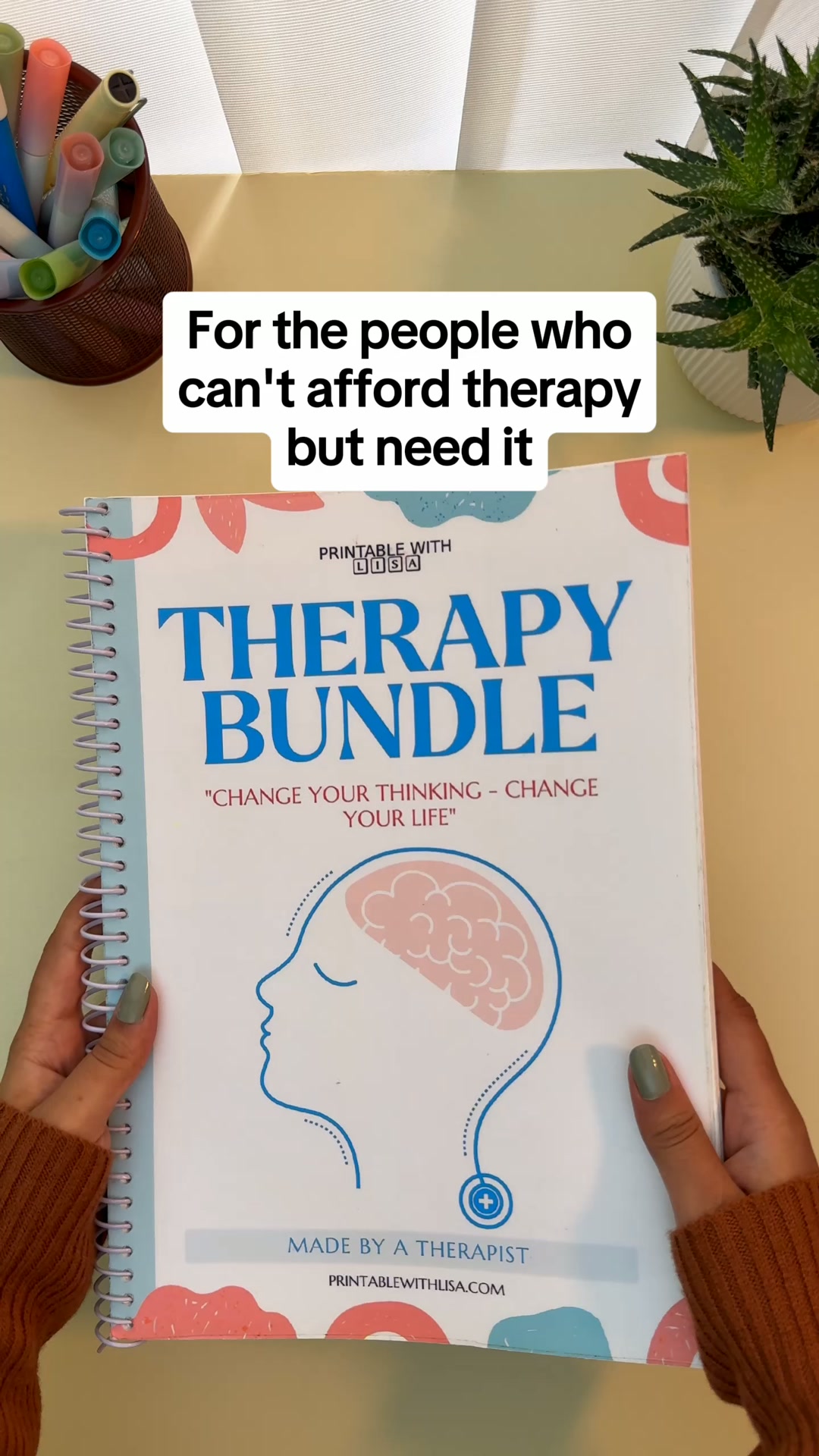 For those who can't afford therapy but need it 280 pages at 90% off today.