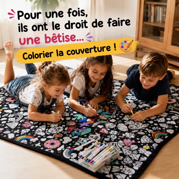 CozyArt, la couverture à colorier